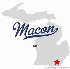 Macon Mi Map